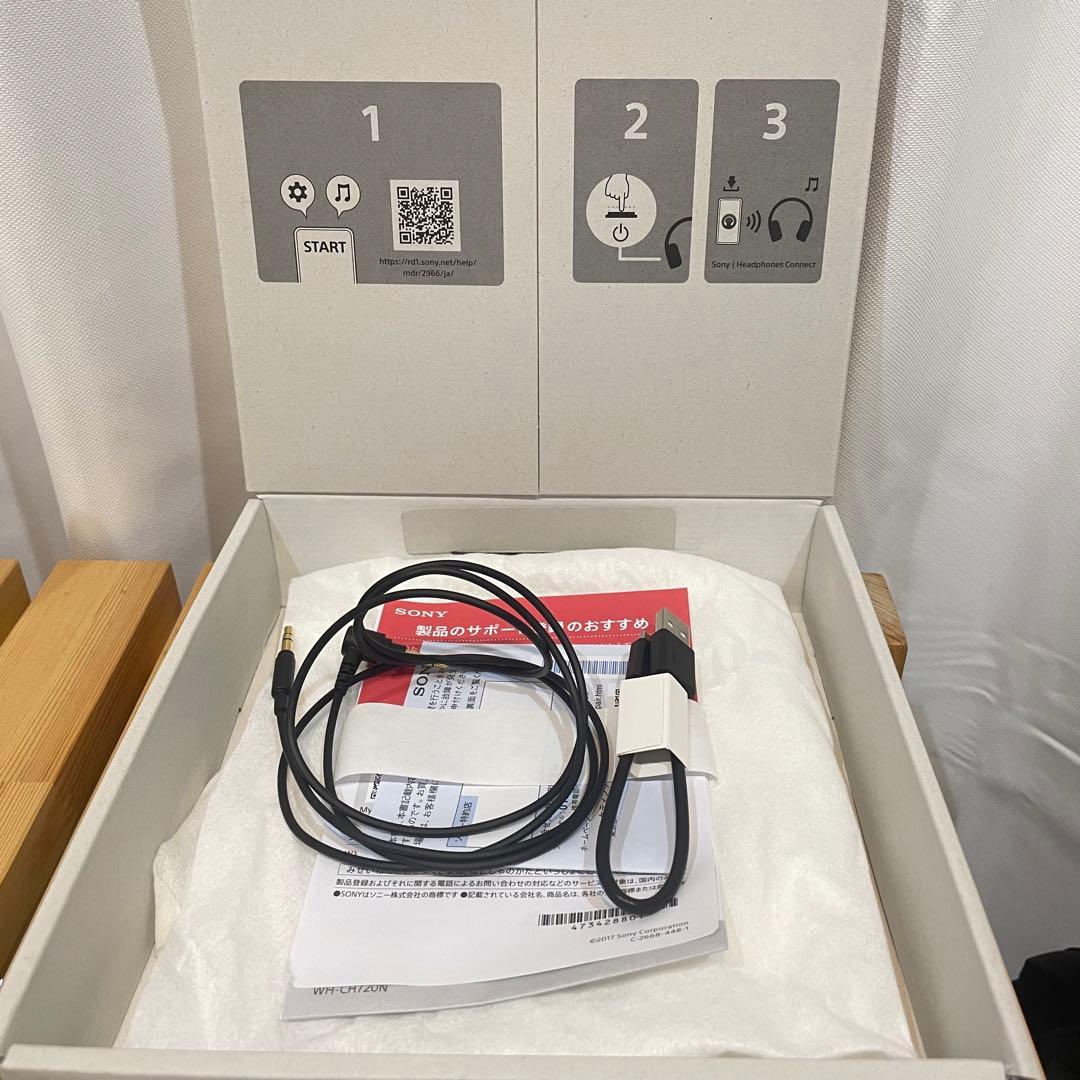 【正月セール‼️】 【ケース付】SONY WH-CH720N ワイヤレスヘッドホン