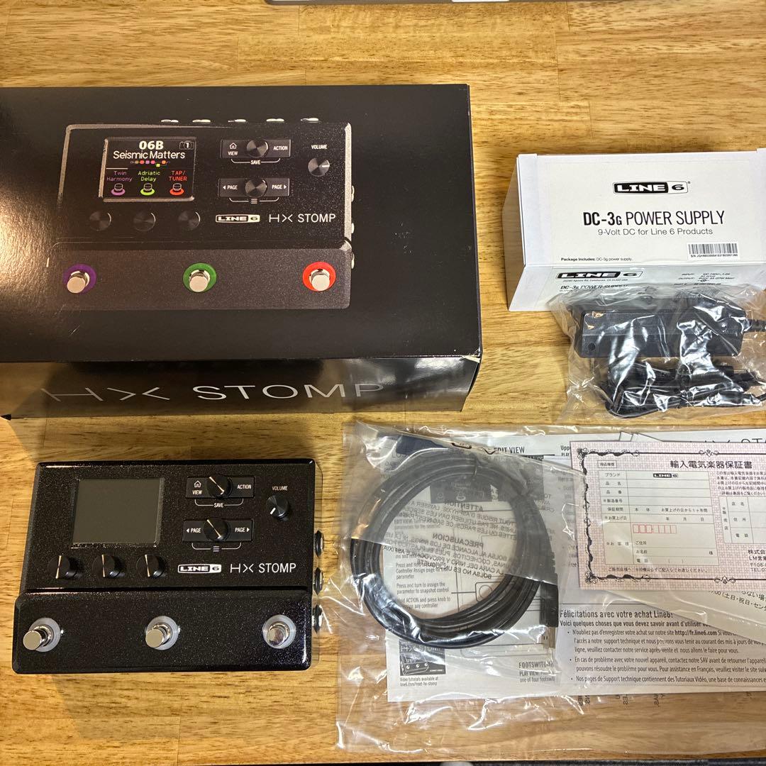 HX Stomp［箱、説明書、ケーブル付き］