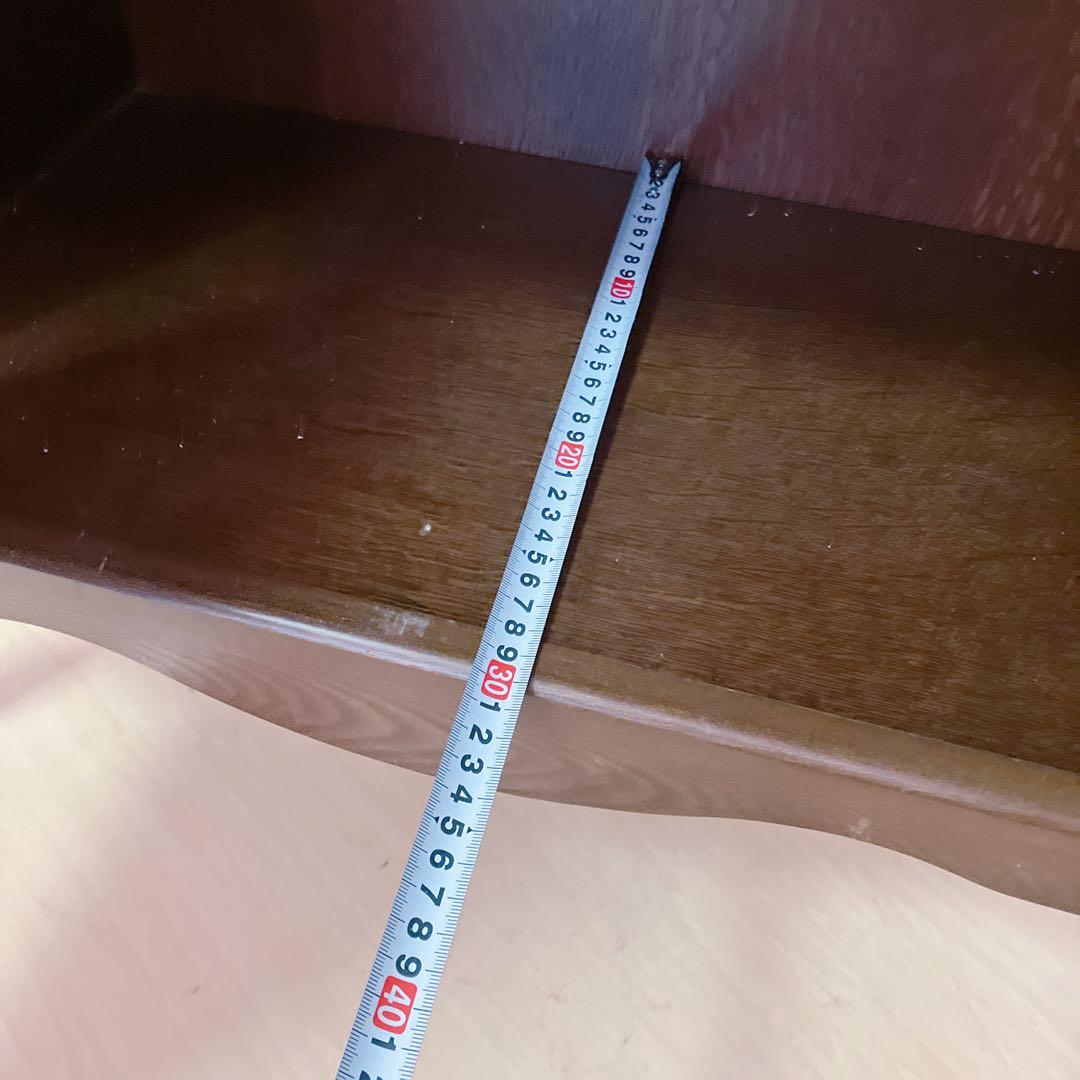 HIKARI アンティーク調　サイドキャビネット　サイドチェスト　電話台