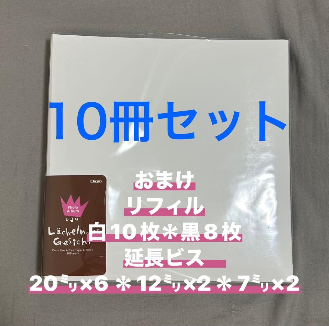 台紙 100年台紙 A4 ホワイト 10冊セット　おまけ付き