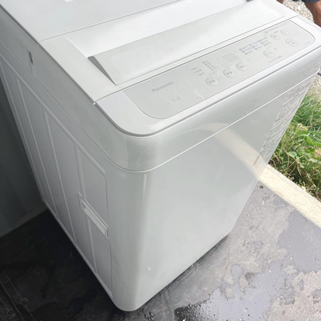 23取付無料！2024年製 パナソニック高性能おしゃれインテリア洗濯機！冷蔵庫
