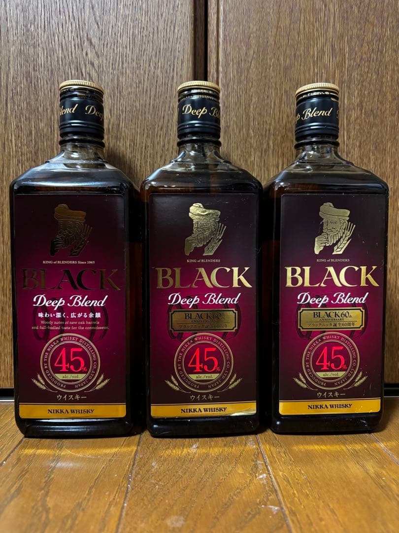 NIKKA ブラックニッカ　ディープブレンド　45°