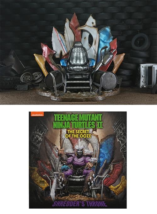 TMNT ミュータント タートルズ2 シュレッダーの玉座 ネカ neca