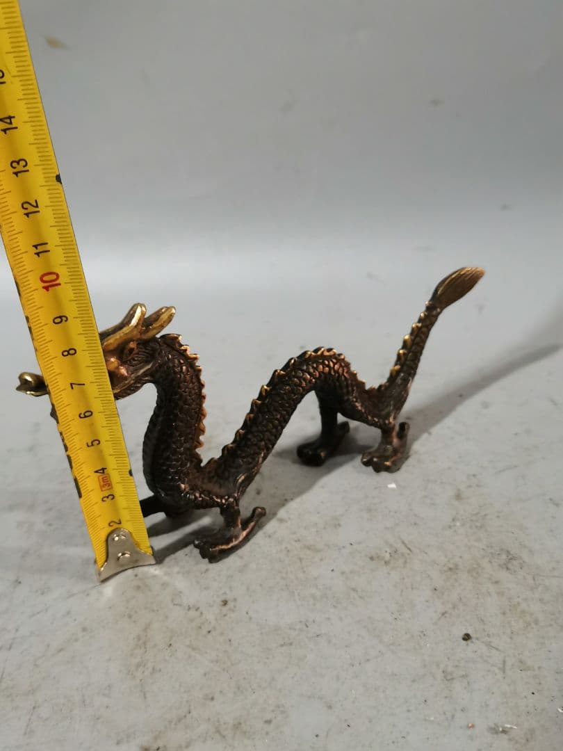 銅器 龍 書道具 文房具 装飾品 工芸品 美術品 置物
