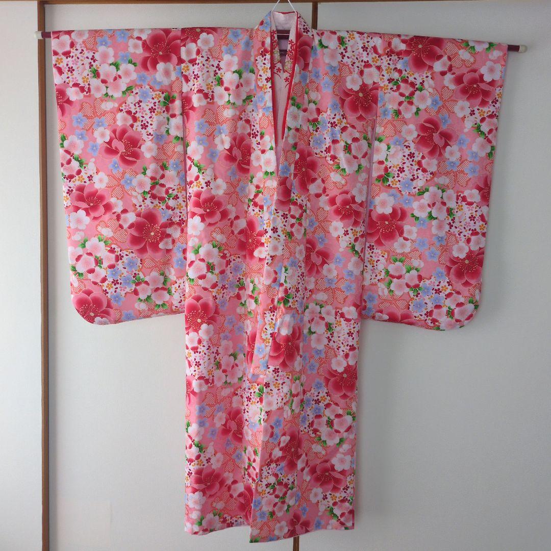 値下げしました　七五三　 着物 セット　7歳　四つ身　美品