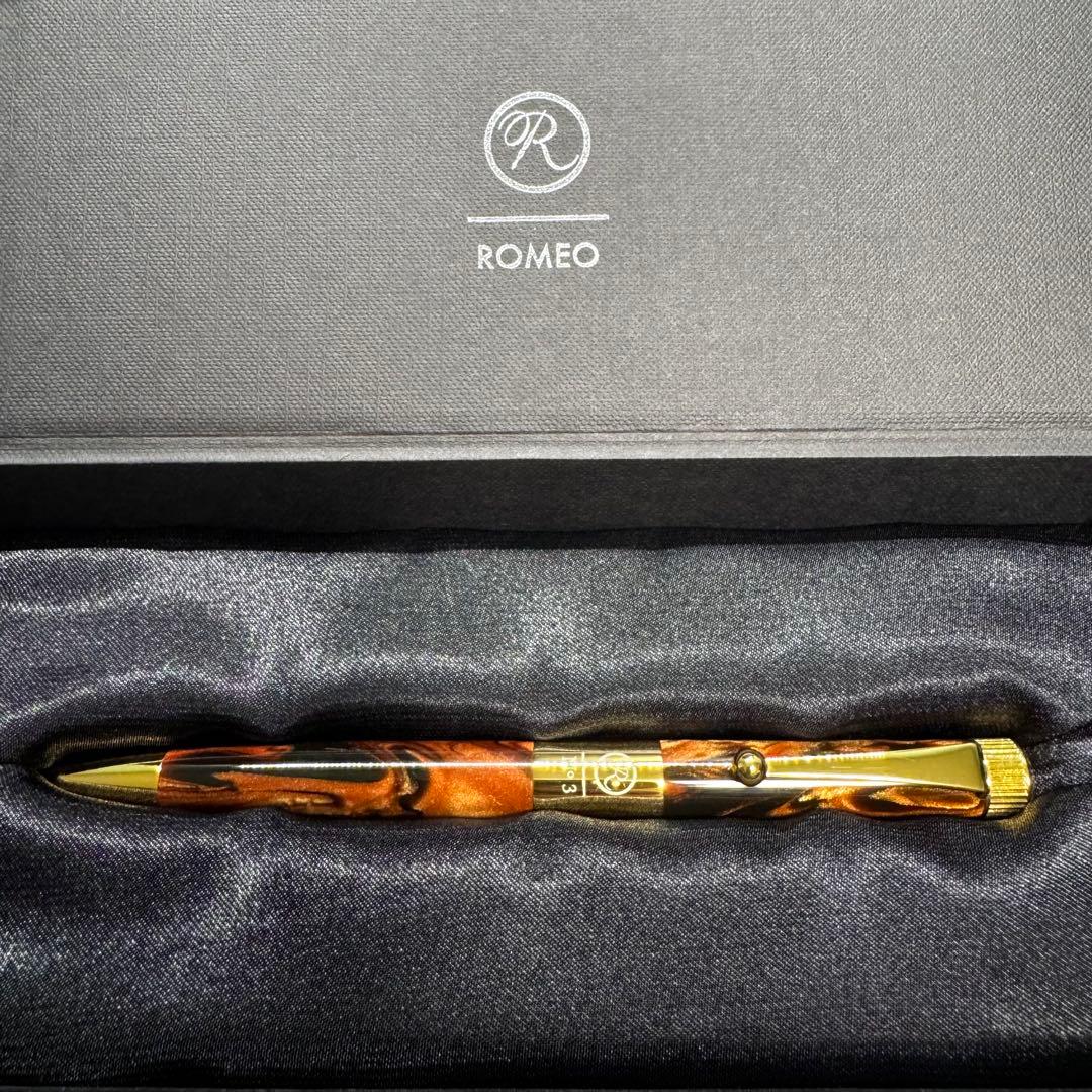 【新品・未使用】 伊東屋　ロメオNo.3 　オーリックアンバー　2024年限定