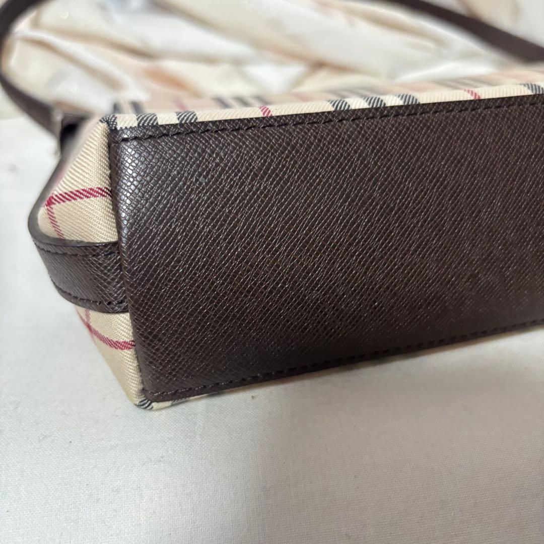BURBERRY ワンショルダーバッグ ノバチェック キャンバス