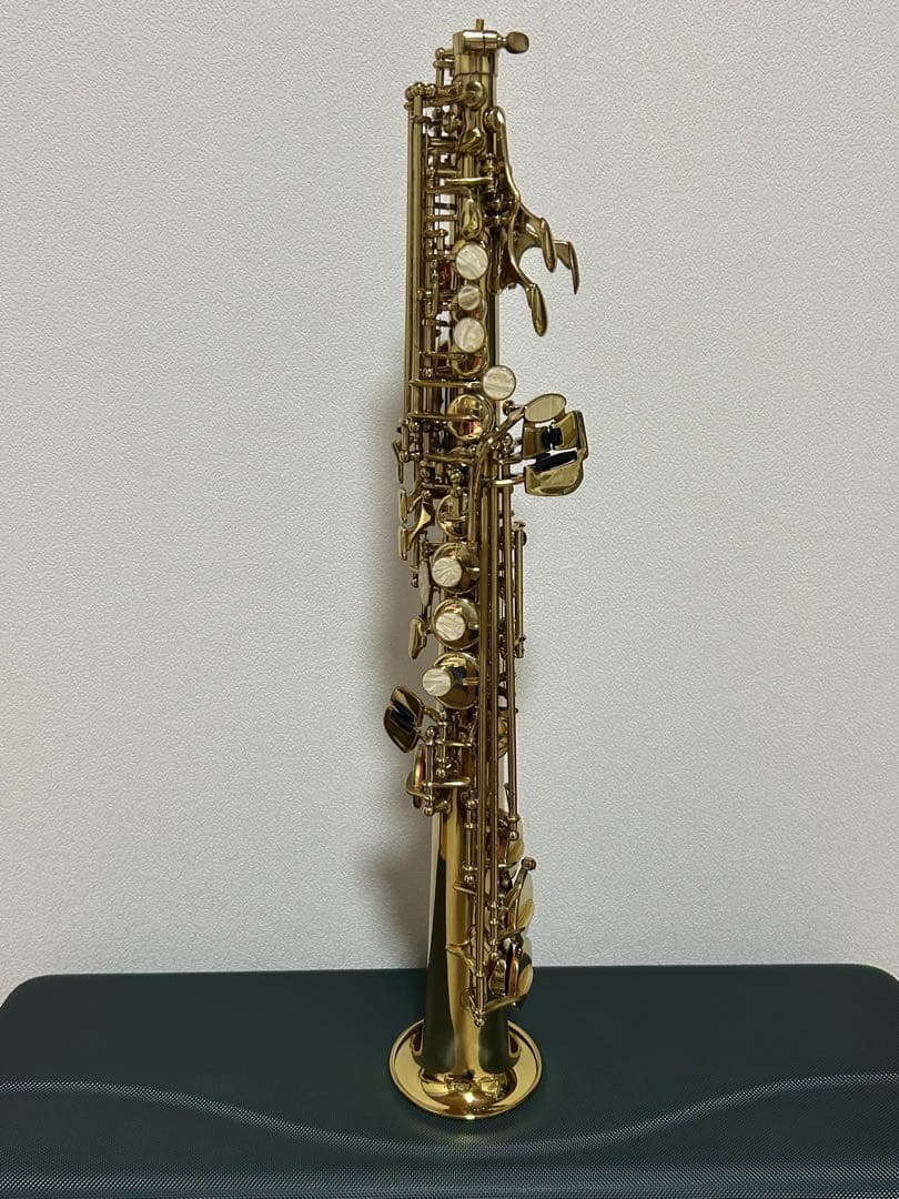 ソプラノサックス 本体と付属品