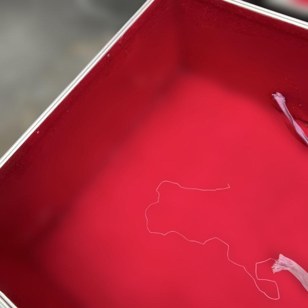 希少　大型　アルミキャリーケース　昭和レトロ　スーツケース　トラベルトランク