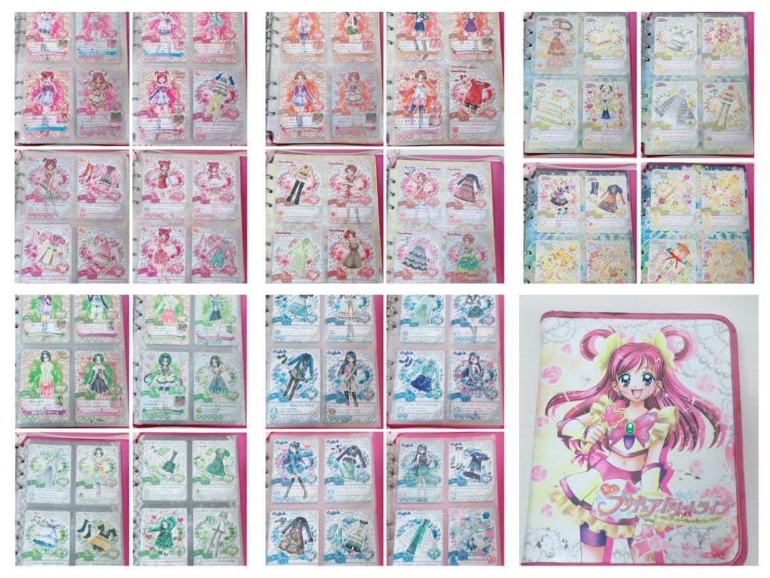 プリキュアドリームライブ データカードダス1st、2nd コンプセット +おまけ