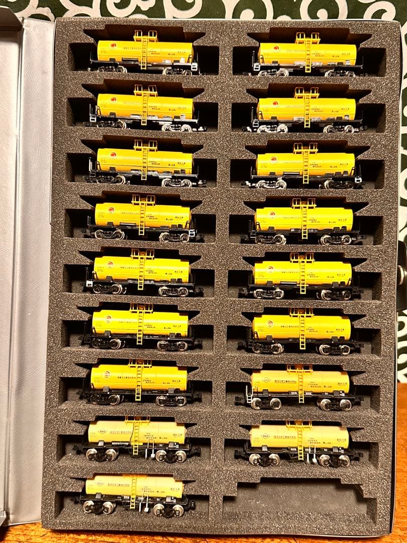 Nゲージ タキ5450 17両セット 黄色タンク車