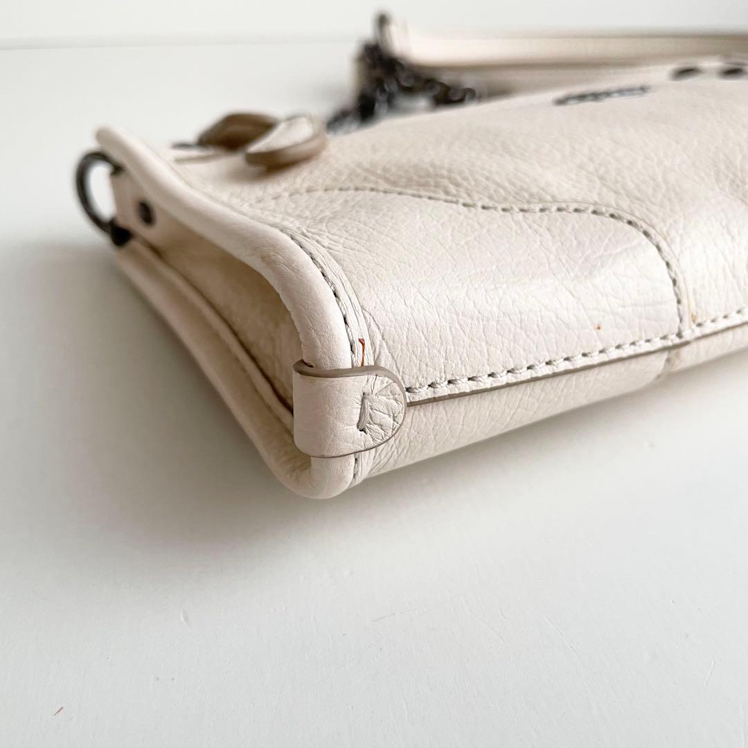 コーチ COACH ショルダーバッグ ミッキー レザー チェーン 新品保管