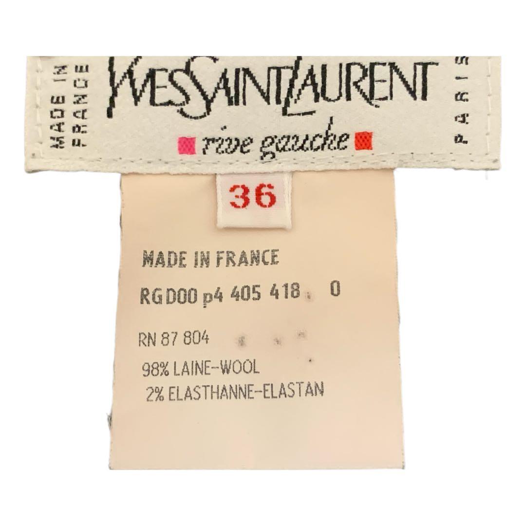 YVES SAINT LAURENT rive gauche エルバス期スカート