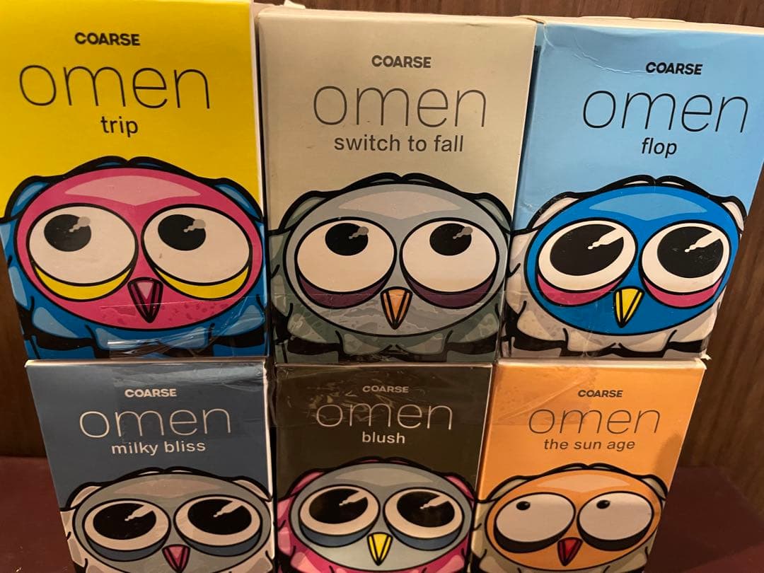 未使用品　coarse Omen インタリア　置物　飾り　フィギュア 6点