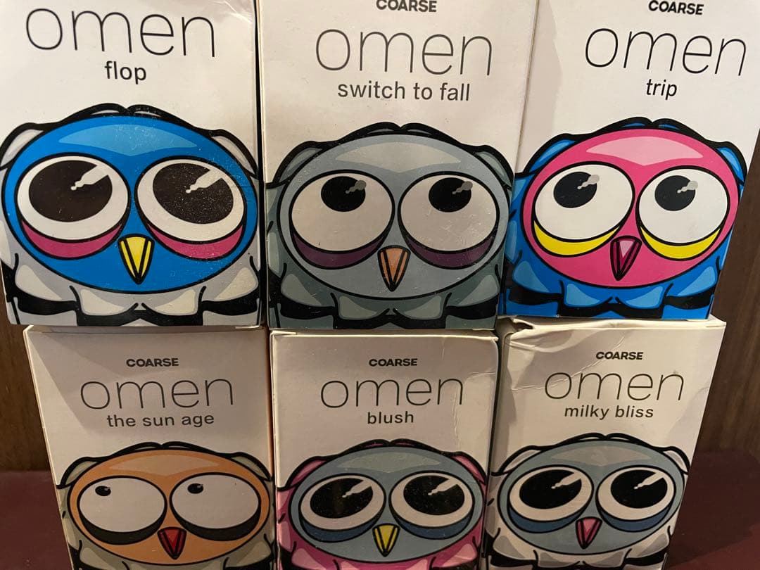 未使用品　coarse Omen インタリア　置物　飾り　フィギュア 6点