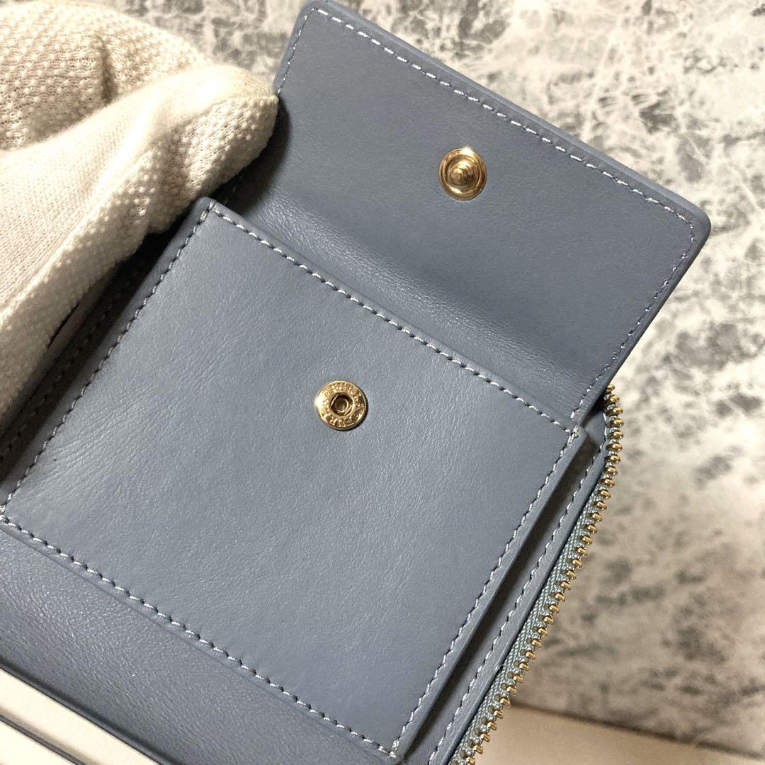 【新品・未使用】FURLA フルラ 二つ折り 財布 リボン付 レディース