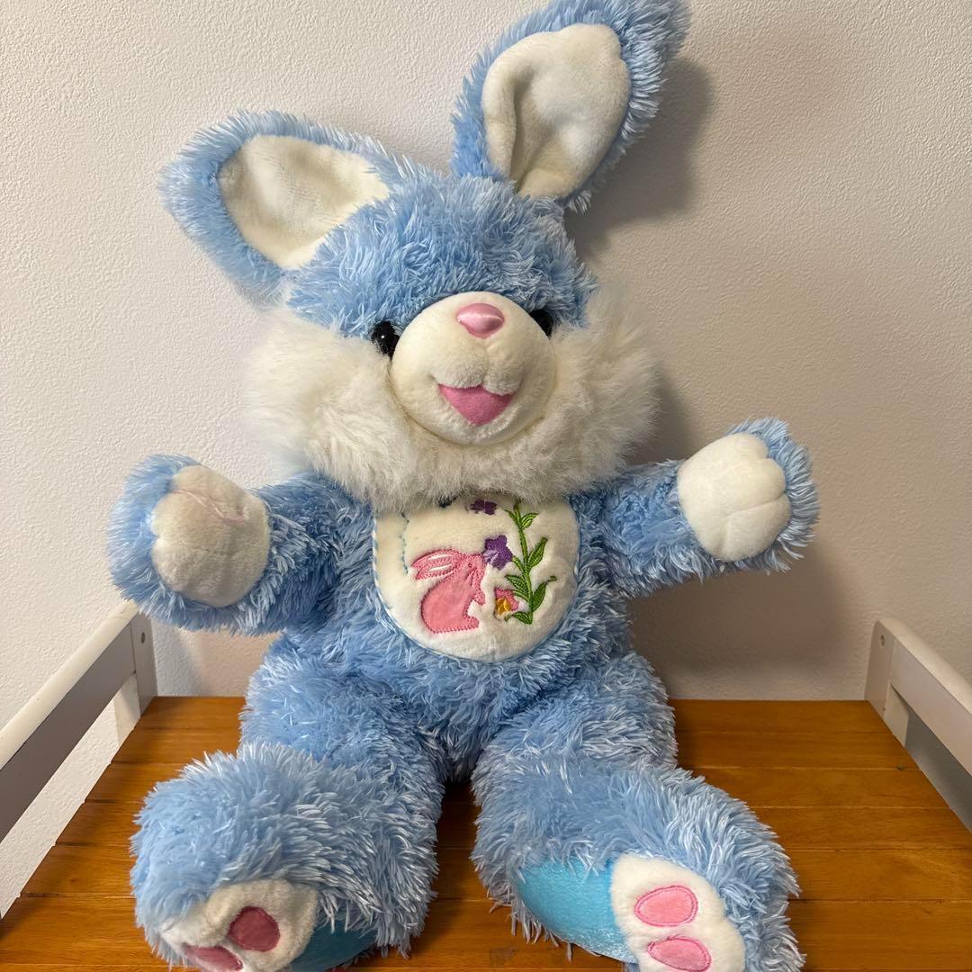 Dan Dee イースター刺繍 うさぎ ぬいぐるみ