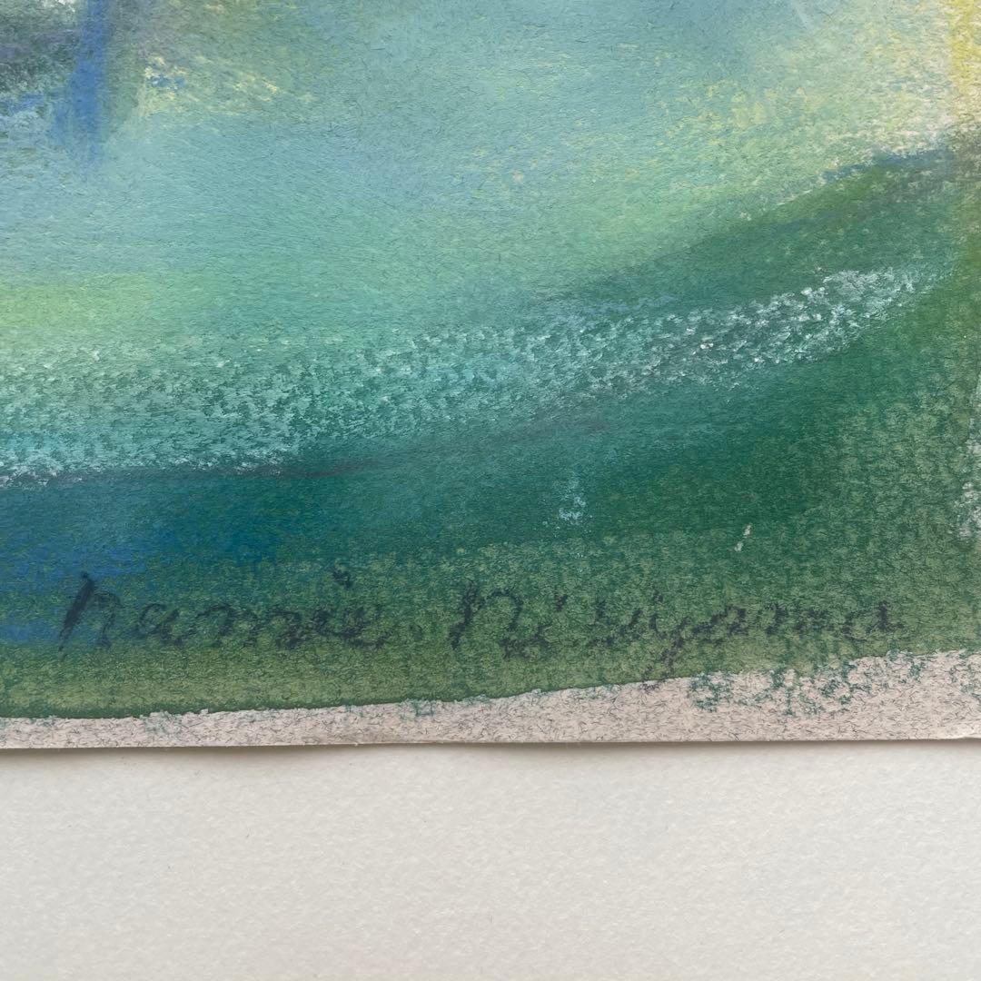 パステル画/色褪せない花束の贈り物/癒し/ヒーリング/パワースポット/ビバーナム