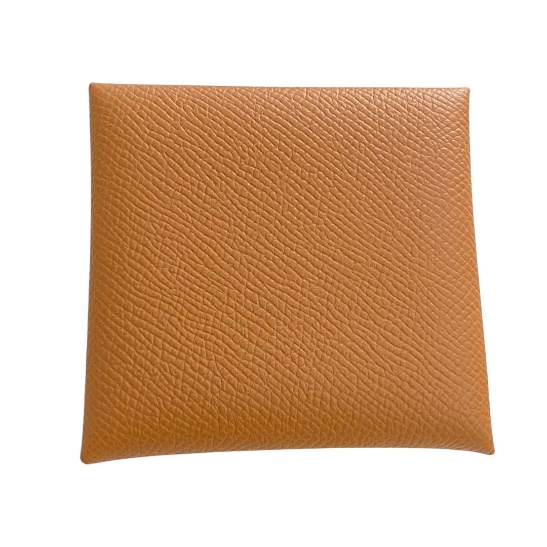 【未使用】HERMES エルメス バスティア ケース W刻 ゴールド