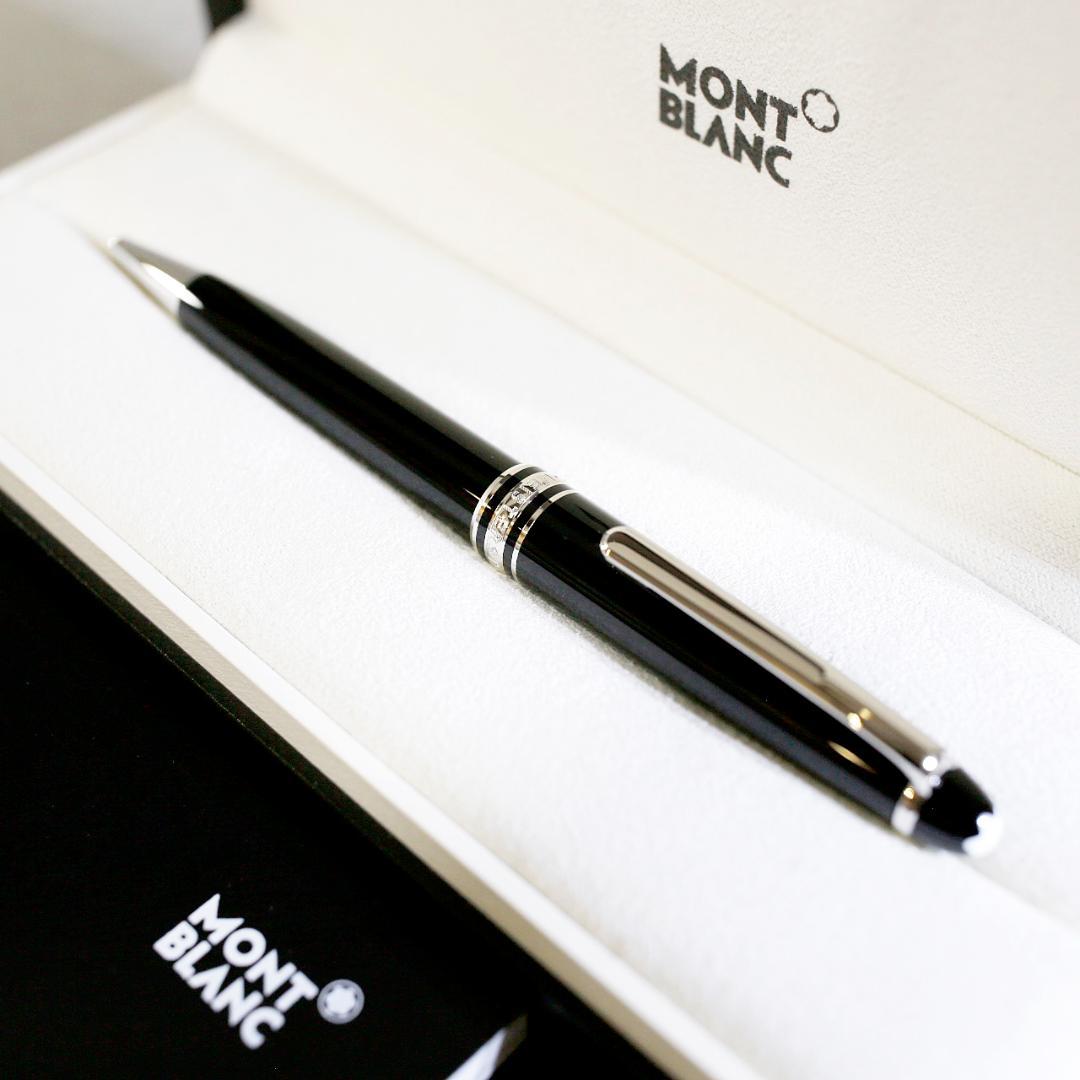 【極美品 送料込み】モンブラン ボールペン １６４ マイスター プラチナ ②
