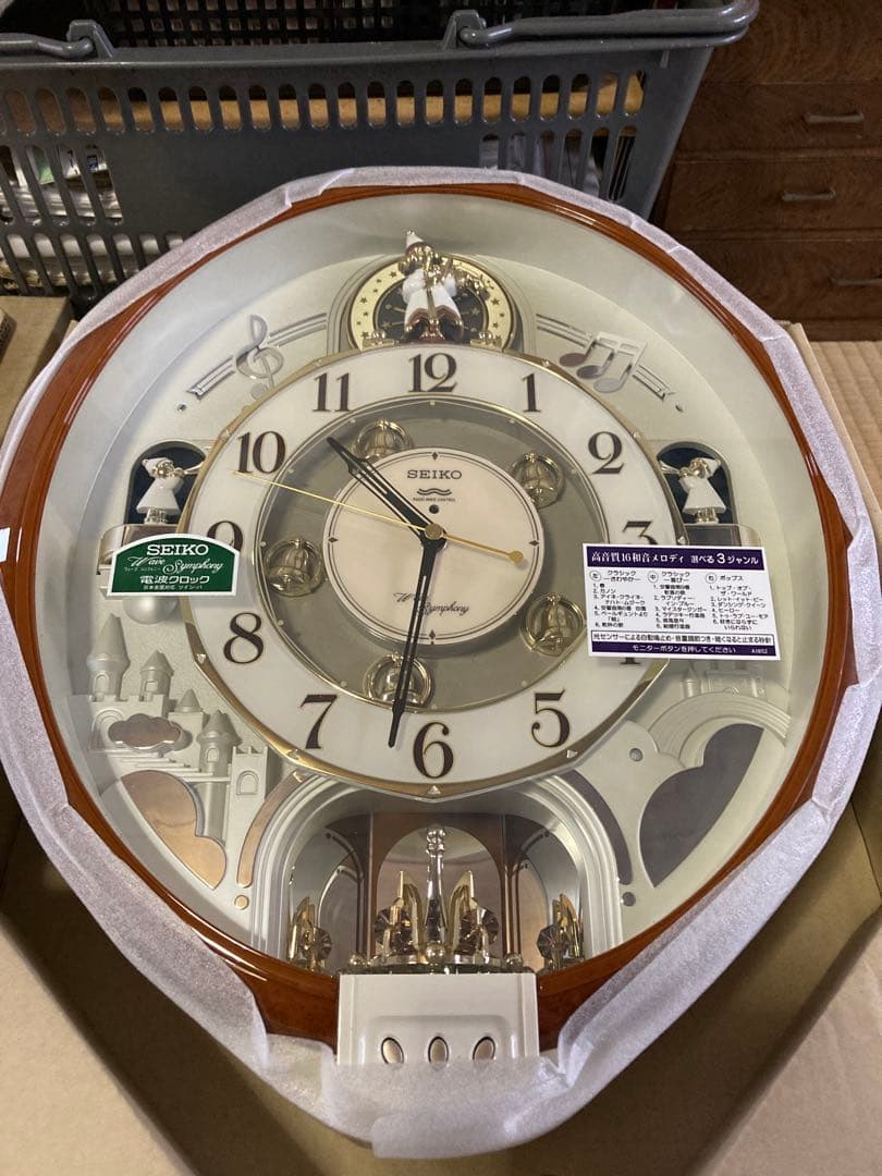 SEIKO ／メロディー掛時計 ／セイコー／電波時計／未使用品