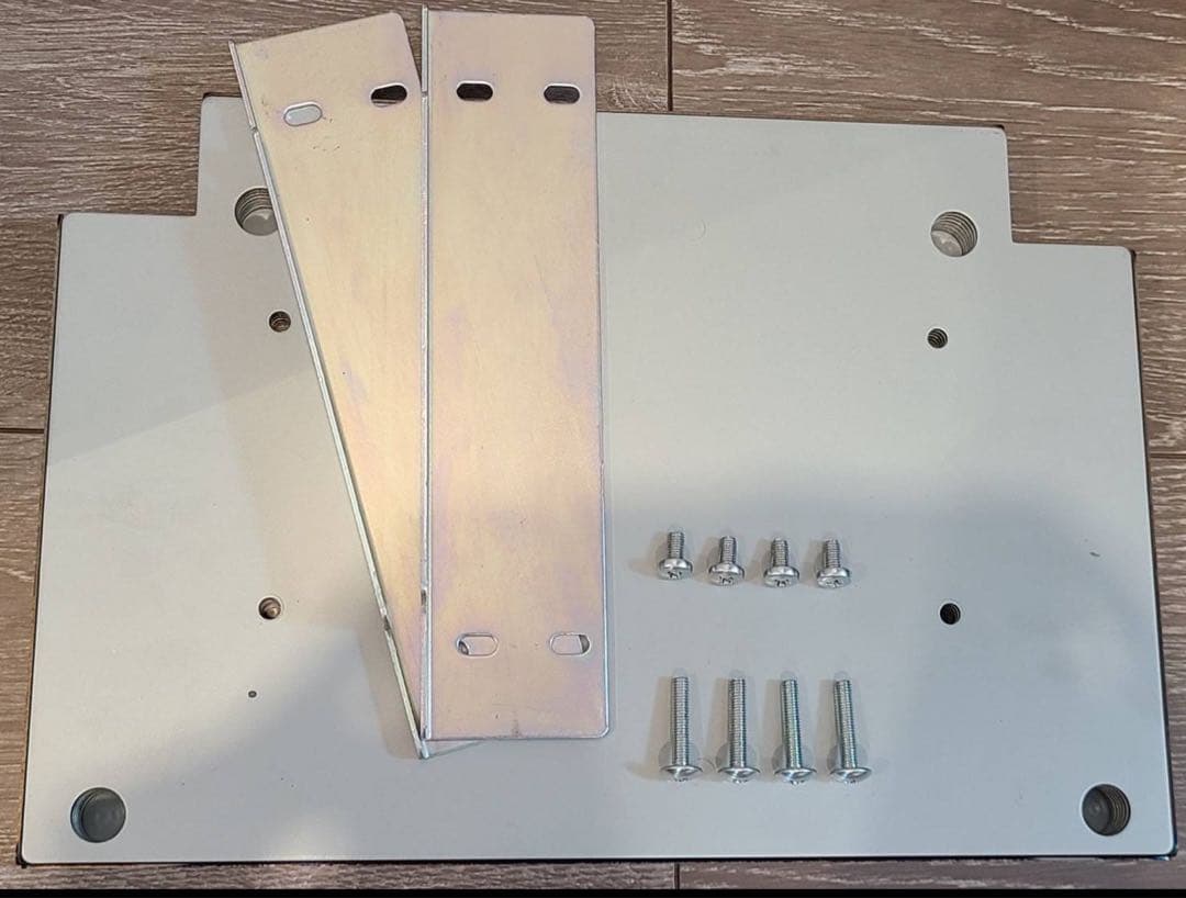 【新品級・保証付き】マルチ決済端末付 GLORY製 特大ボタン×2、大ボタン×2