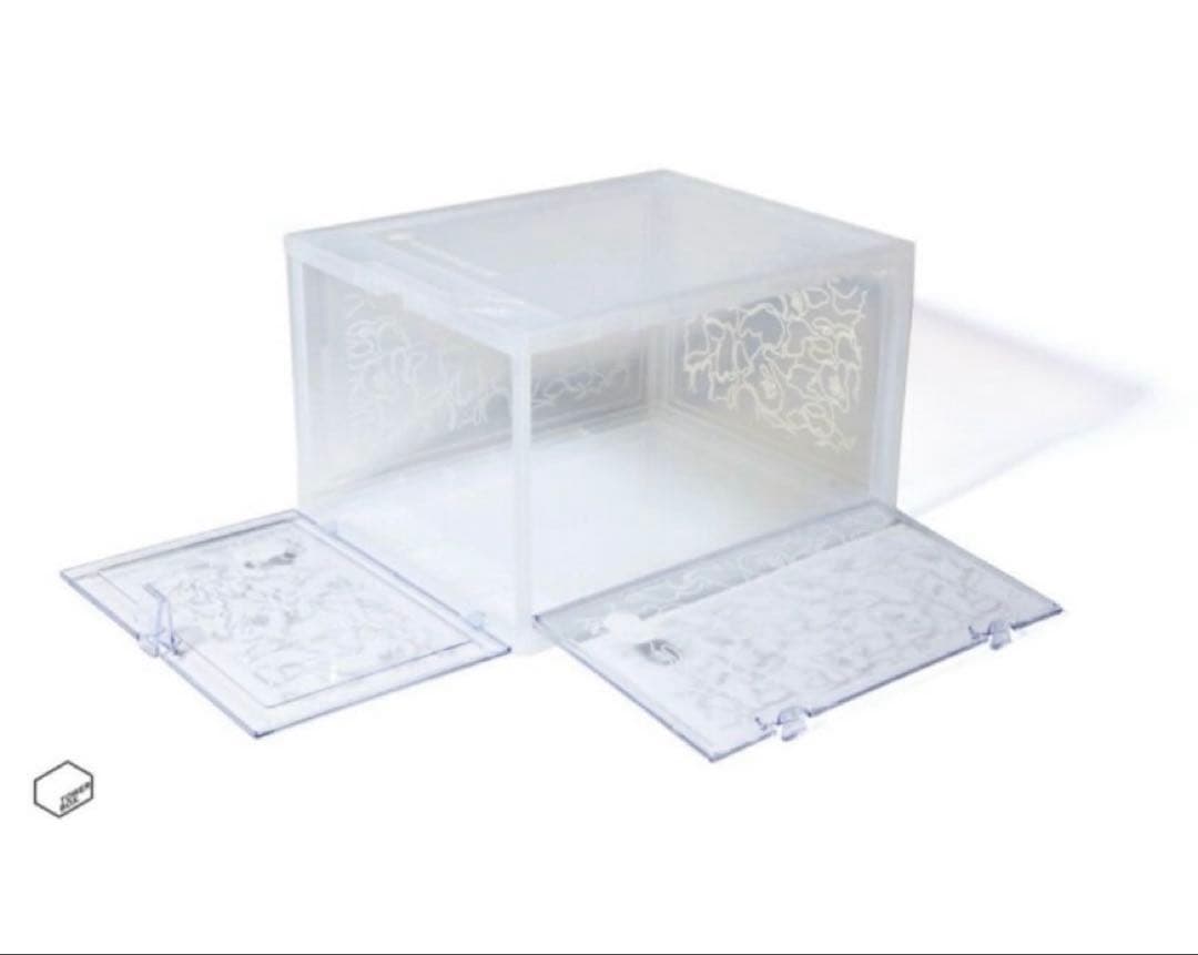 A BATHING APE 収納ボックス クリア　2個セット