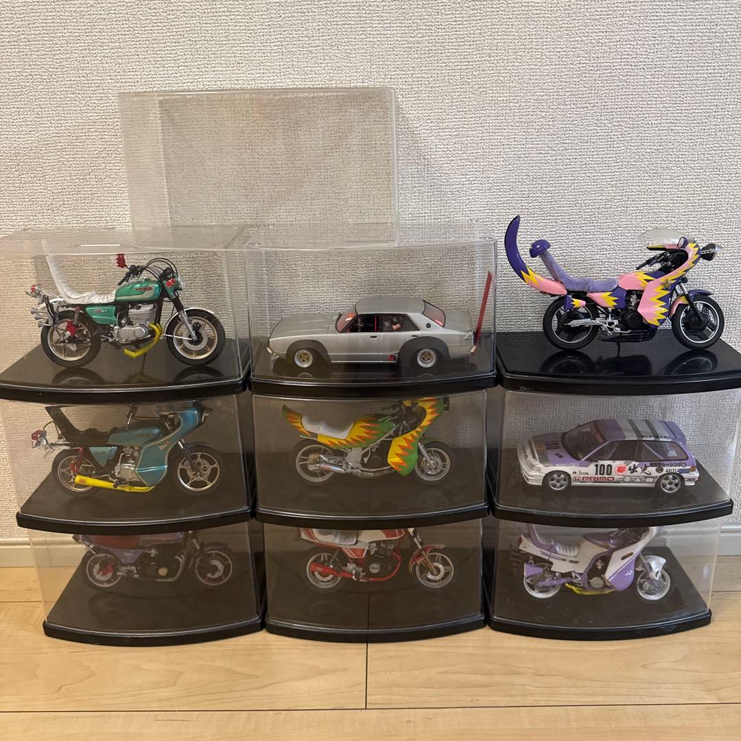 俺のマシン　RG250R 完成品　当時物　旧車會　暴走族　爆発カラー　1/12