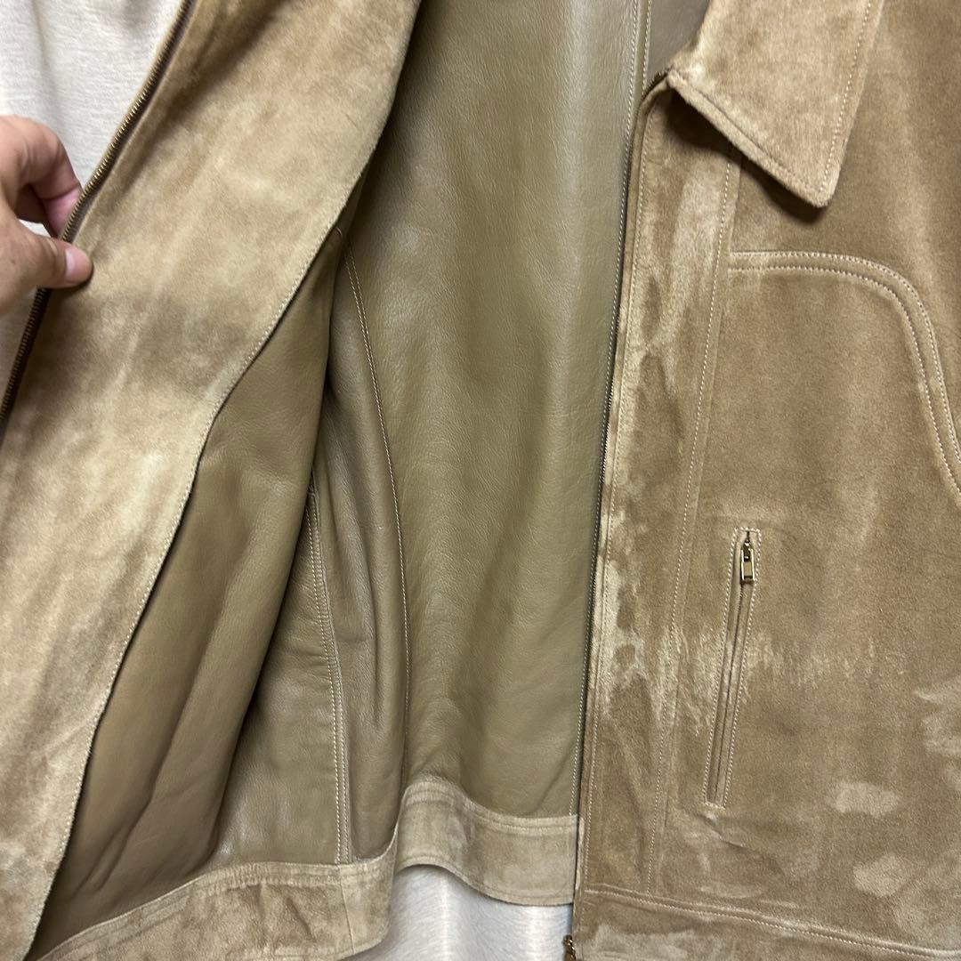 GUCCI スエード レザージャケット