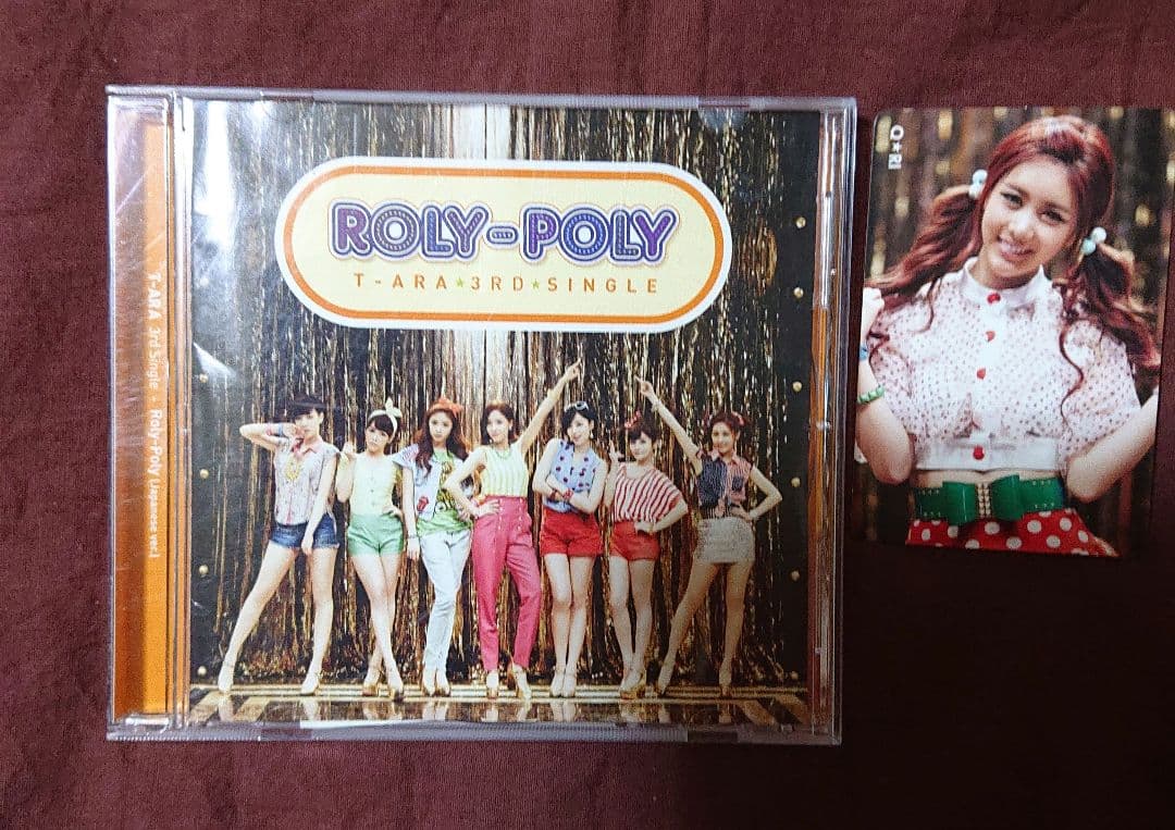 T-ARA Roly-Poly メンバー全員ソロ DVD7枚＋CD トレカ付き