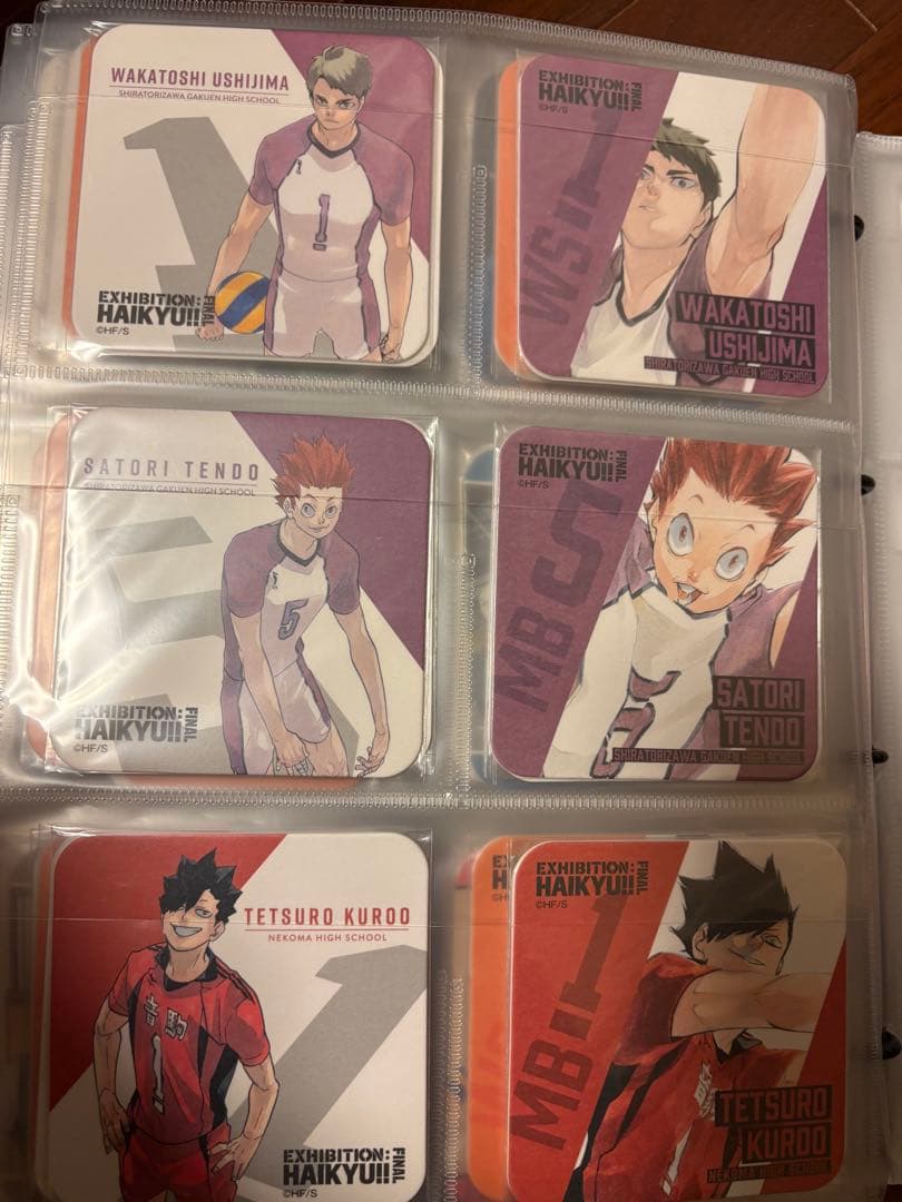 ハイキュー!! ハイキュー展 コースターBOX 第5弾　原画展 特典 48枚