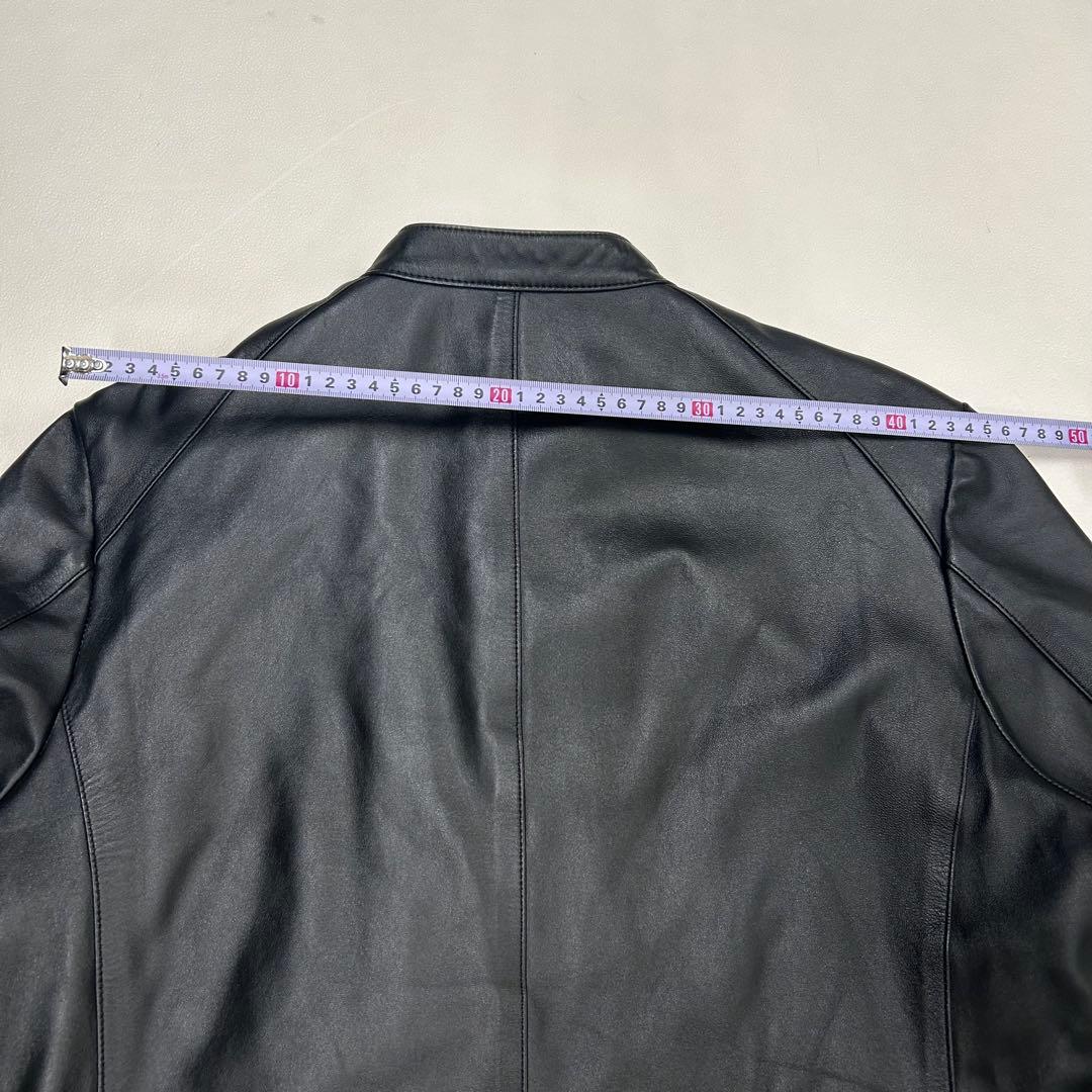 羊革　シングルライダース　黒　THE SHOP TK ラムレザージャケット