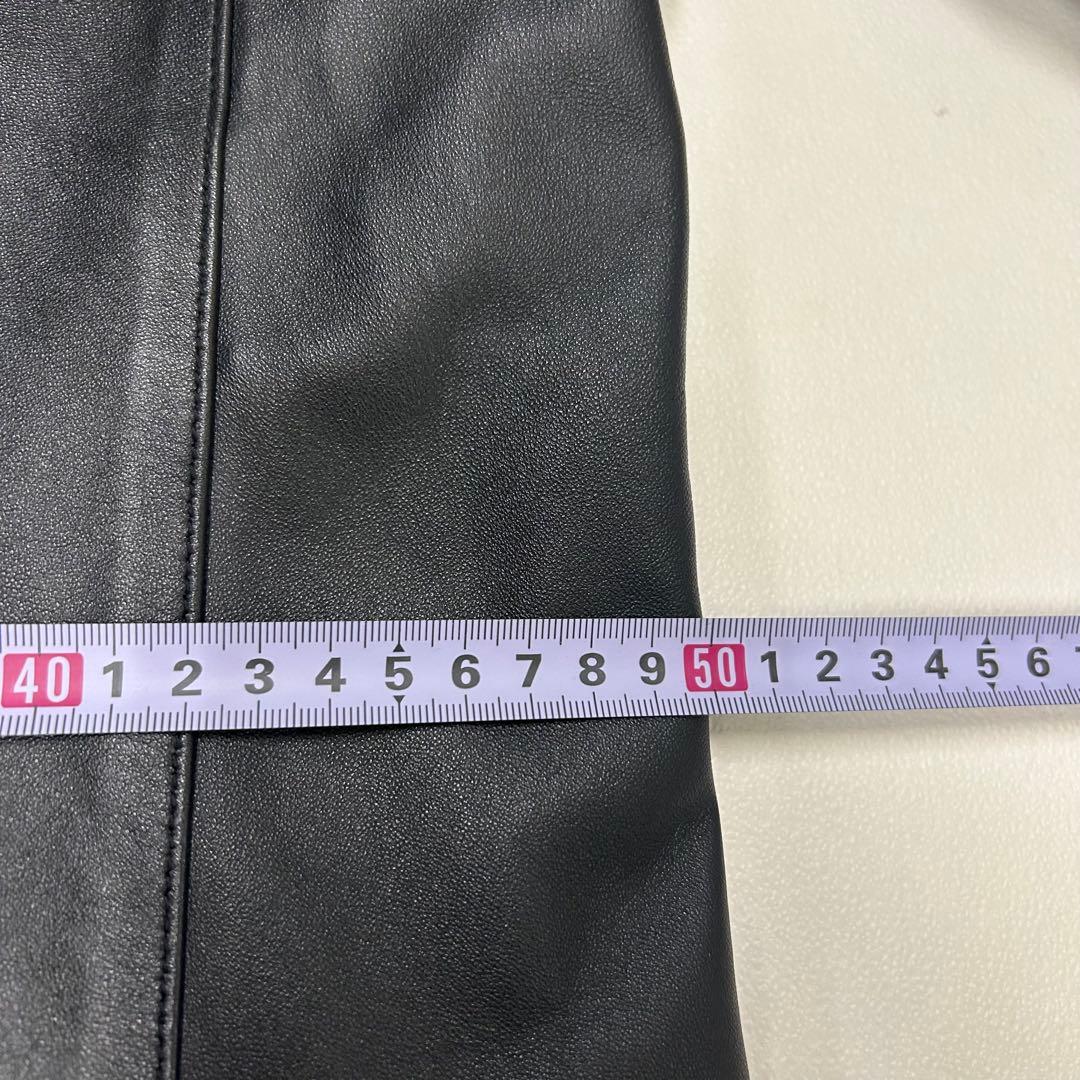 羊革　シングルライダース　黒　THE SHOP TK ラムレザージャケット