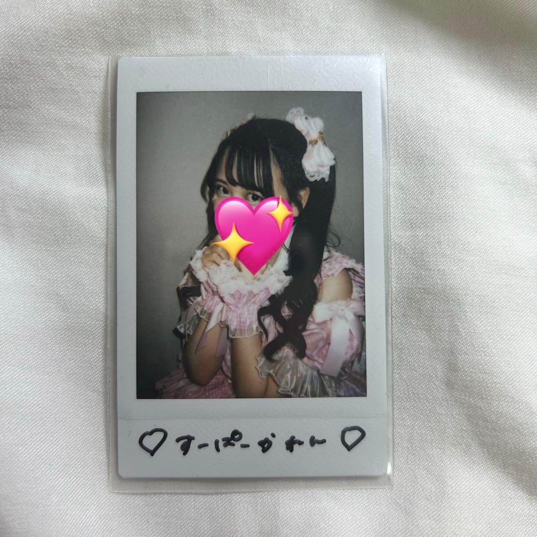 FRUITS ZIPPER 松本かれん 生誕ラッフルチェキ