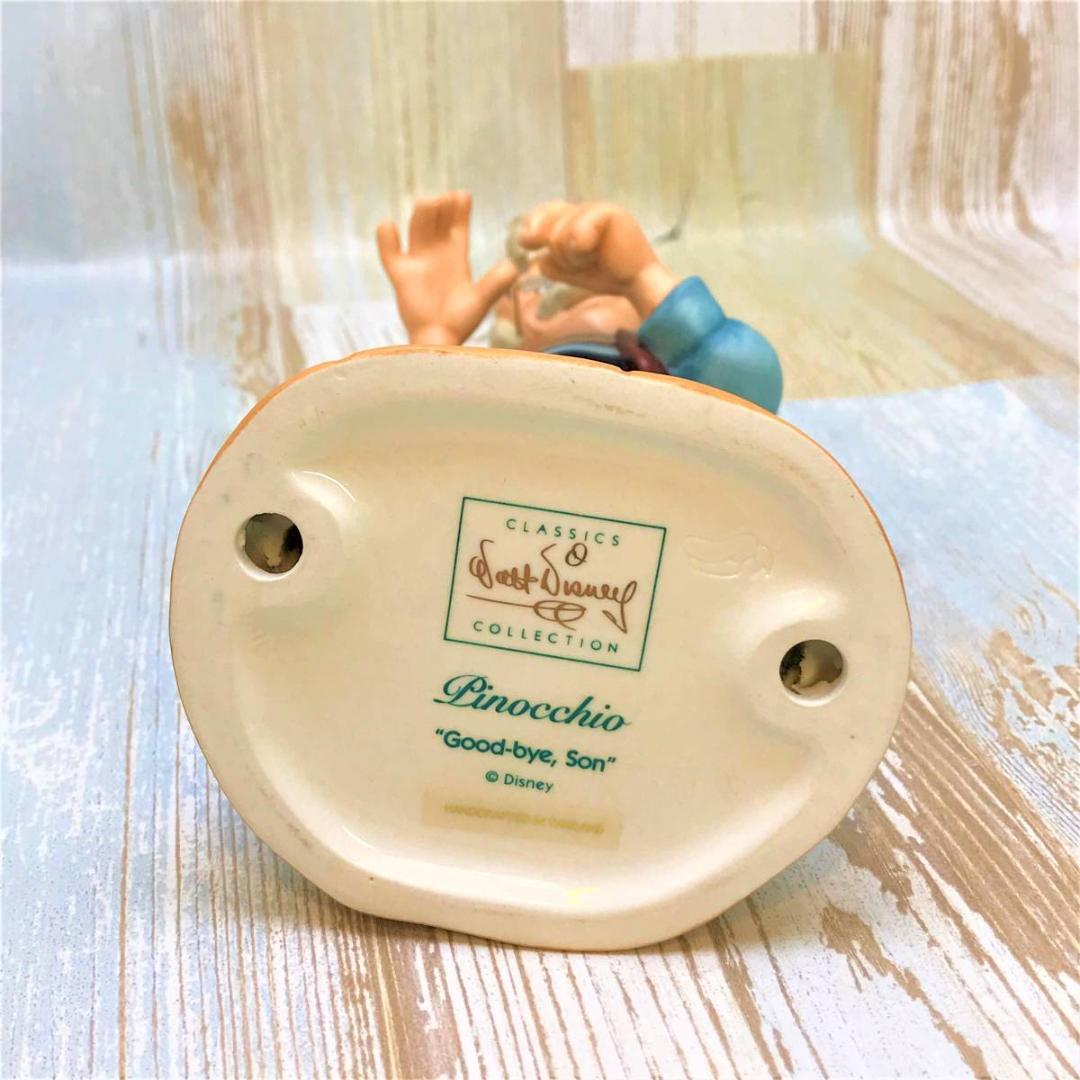 WDCC ピノキオ Pinocchio ゼペットじいさん 陶器製 フィギュア