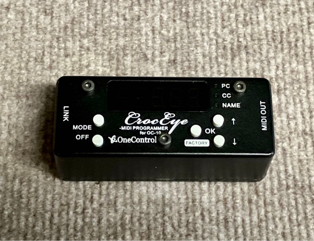 ギター One Control Crocodile tail Loop CrocEye