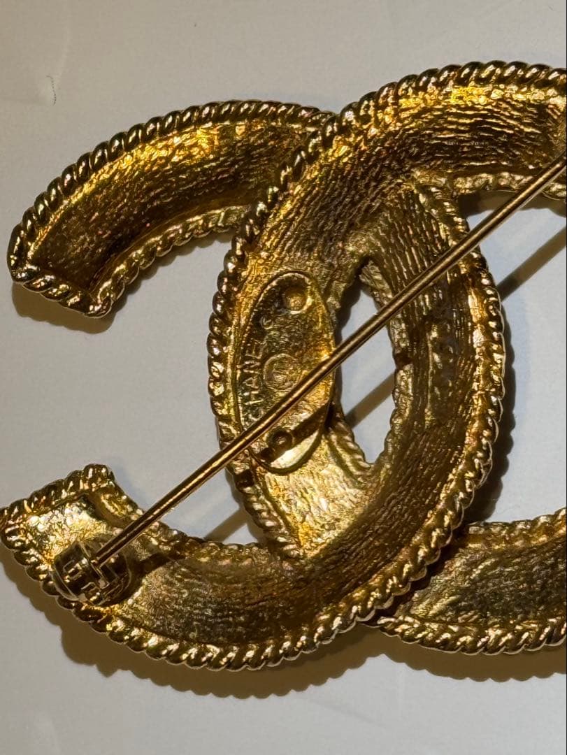 【最終値引き】CHANEL ブローチ ヴィンテージ シャネル　ココマーク