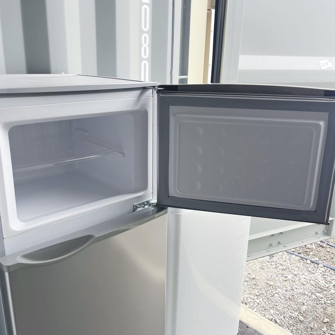 205取付無料！新生活応援 SHARPシルバー冷蔵庫おしゃれホワイト洗濯機セット