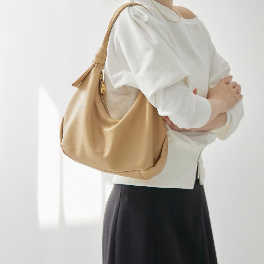 週末価格【即購入可】gemeil ノットワンハンドルバッグ