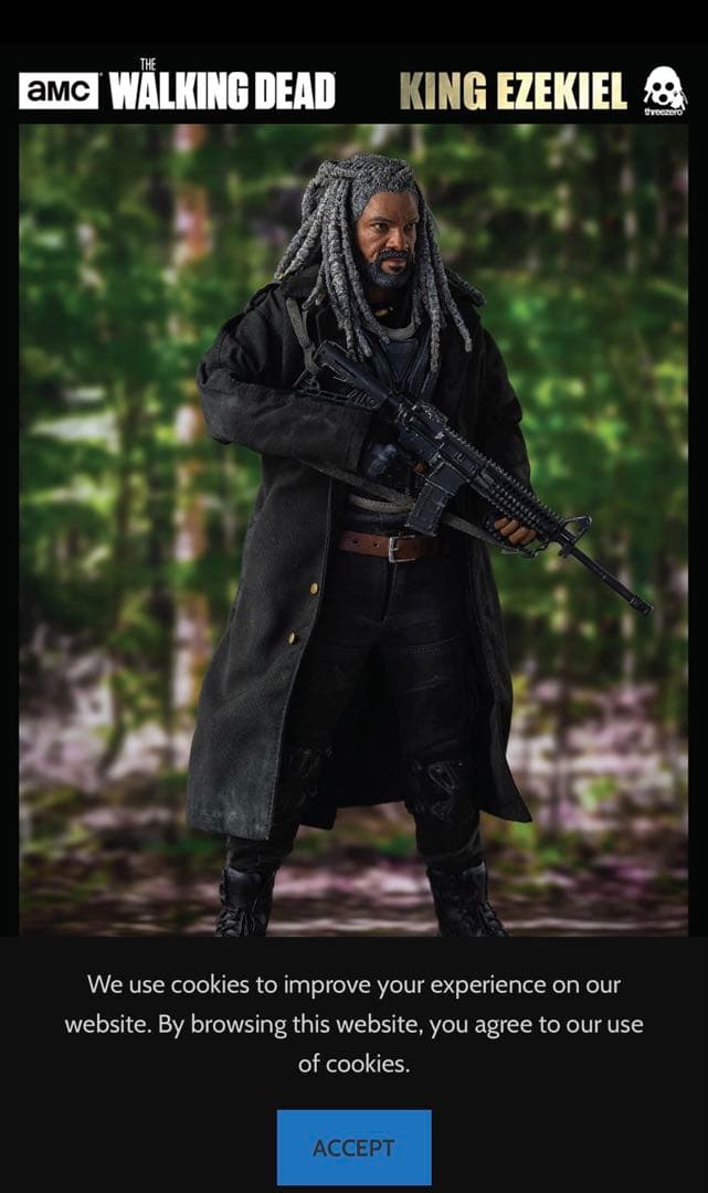 SF・ファンタジー・ホラー threezero THE WALKING DEAD KING EZEKIEL