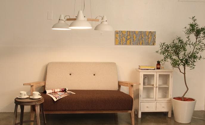 お値下げしました　DI CLASSE ディクラッセ リーセ 3灯ペンダントライト