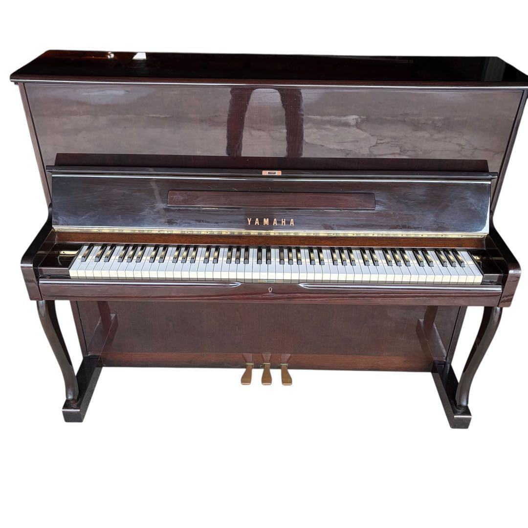 【美品】YAMAHA アップライトピアノ W110BW 猫脚 ウォルナット