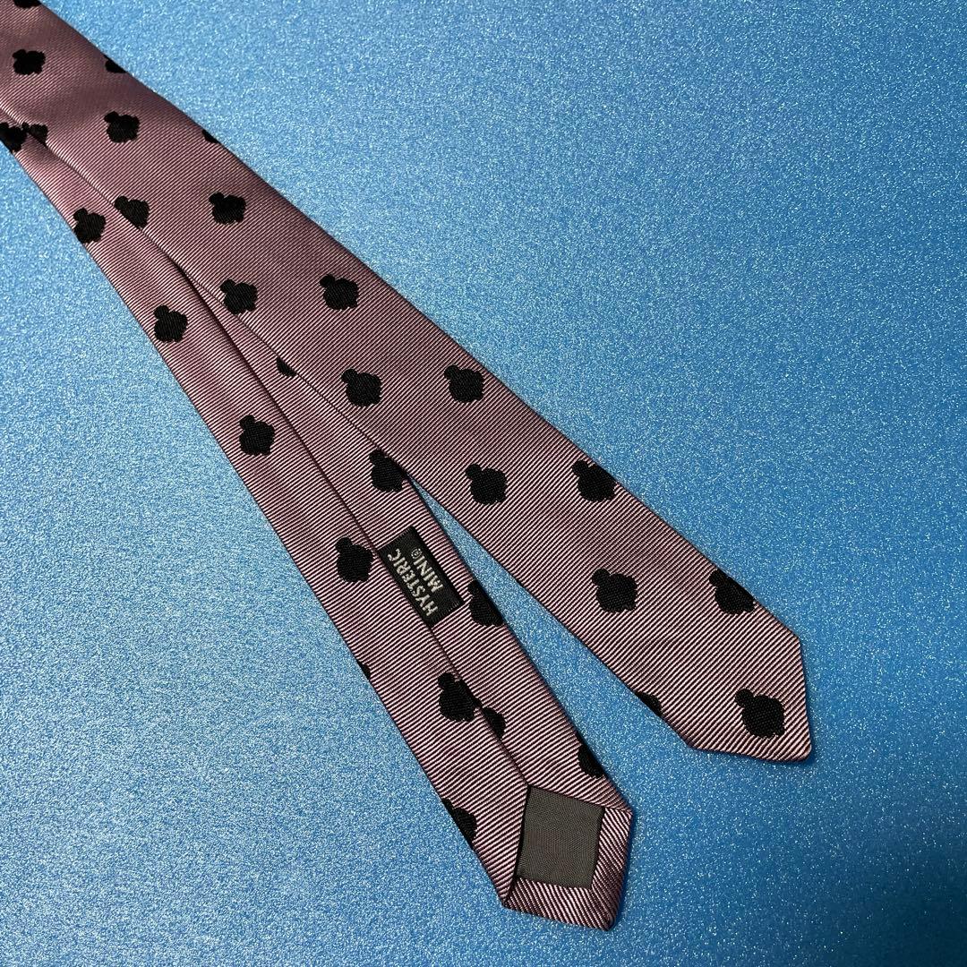 新品タグ付★ヒステリックミニ★素敵なピンク系のネクタイ★FREE