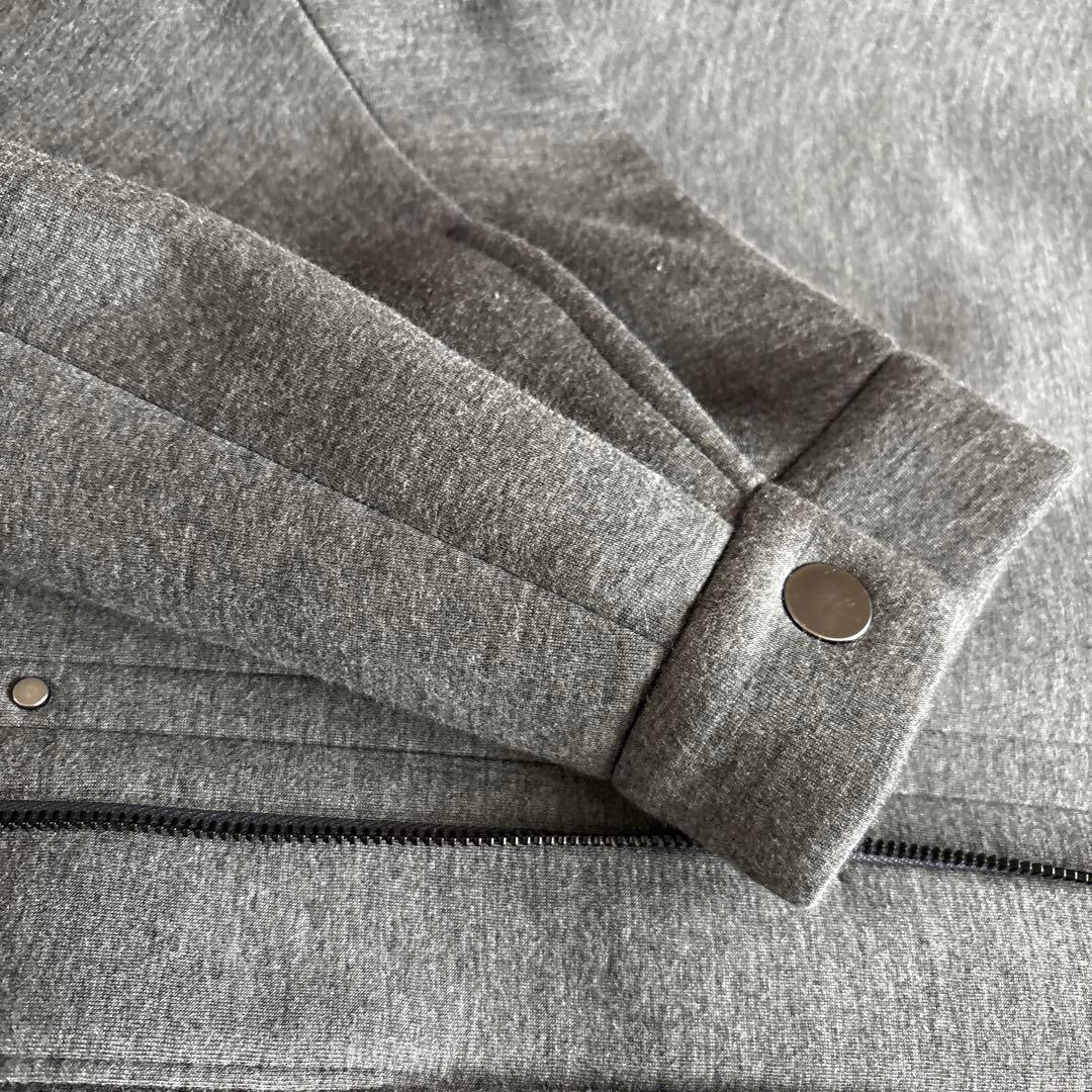 極美品❣️ ENFOLD エンフォールドボンデイング フレア コートグレーロング