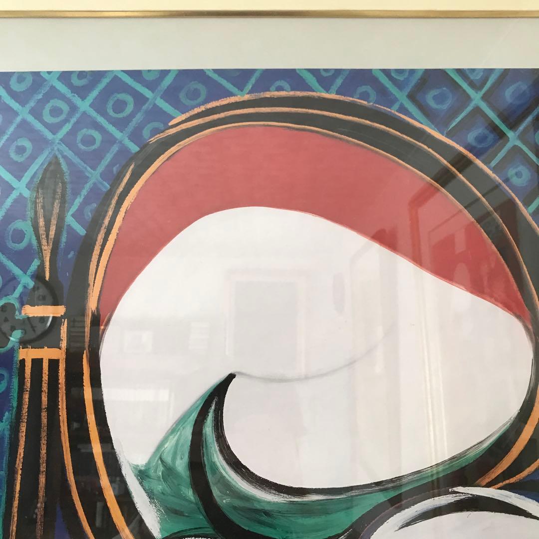 ピカソ サザビーズ1989年オークションボスター 額装品