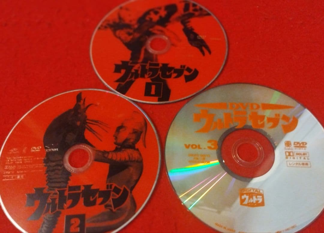 ウルトラセブン レンタル落ちdvd 【 全12巻セット売り 】