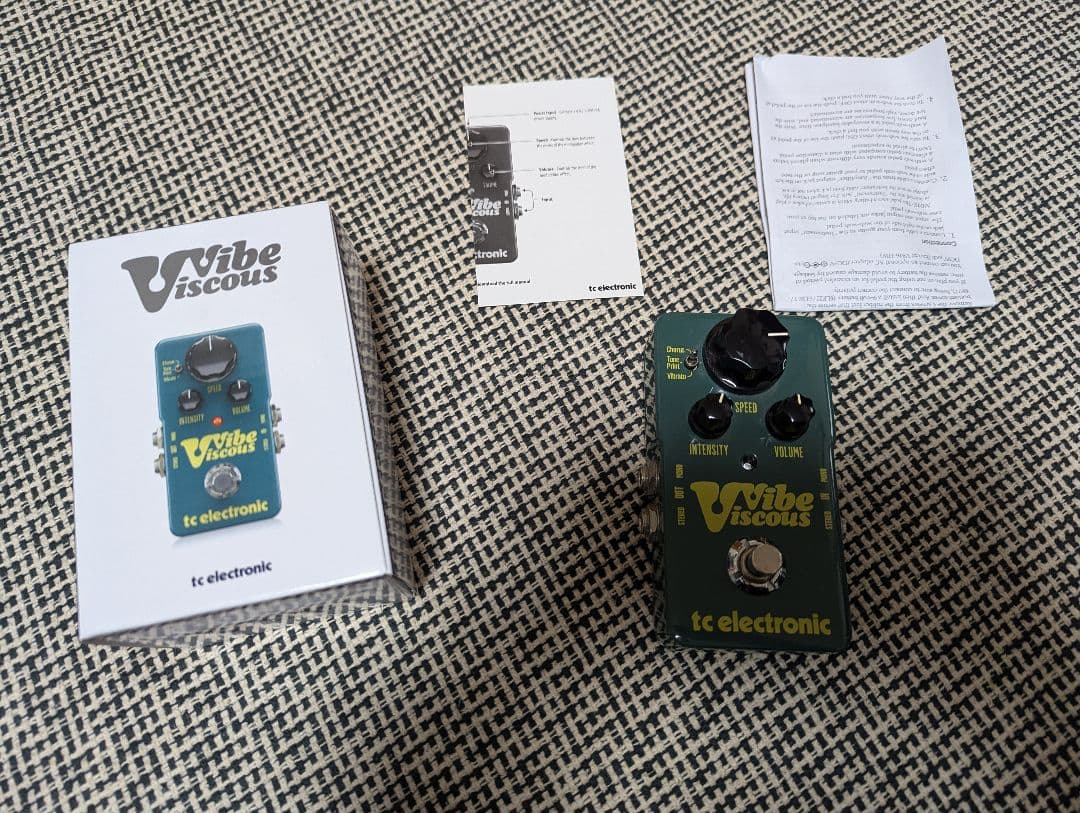 ギター tc electronic Viscous Vibe