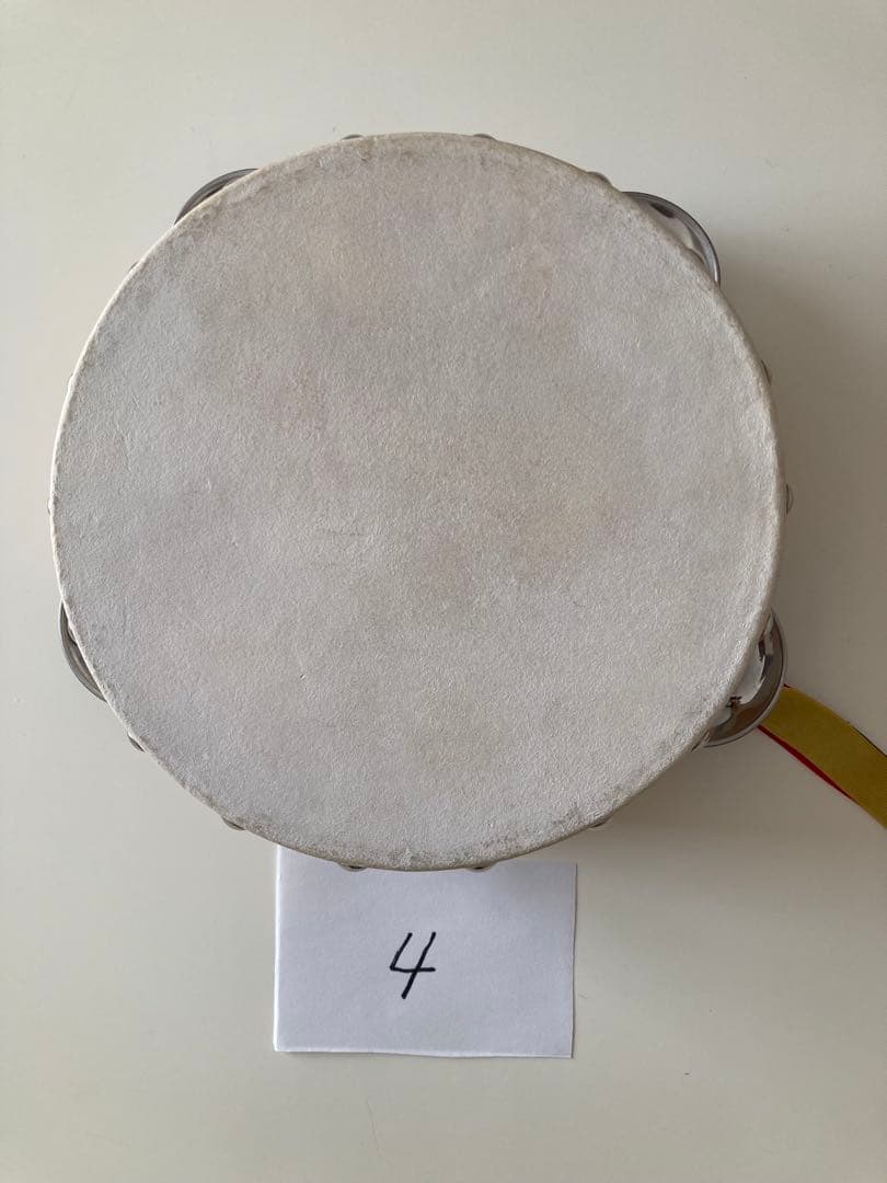 ヤマヨ　ニュータンブリン　15cm 6個セット　タンバリン　まとめて