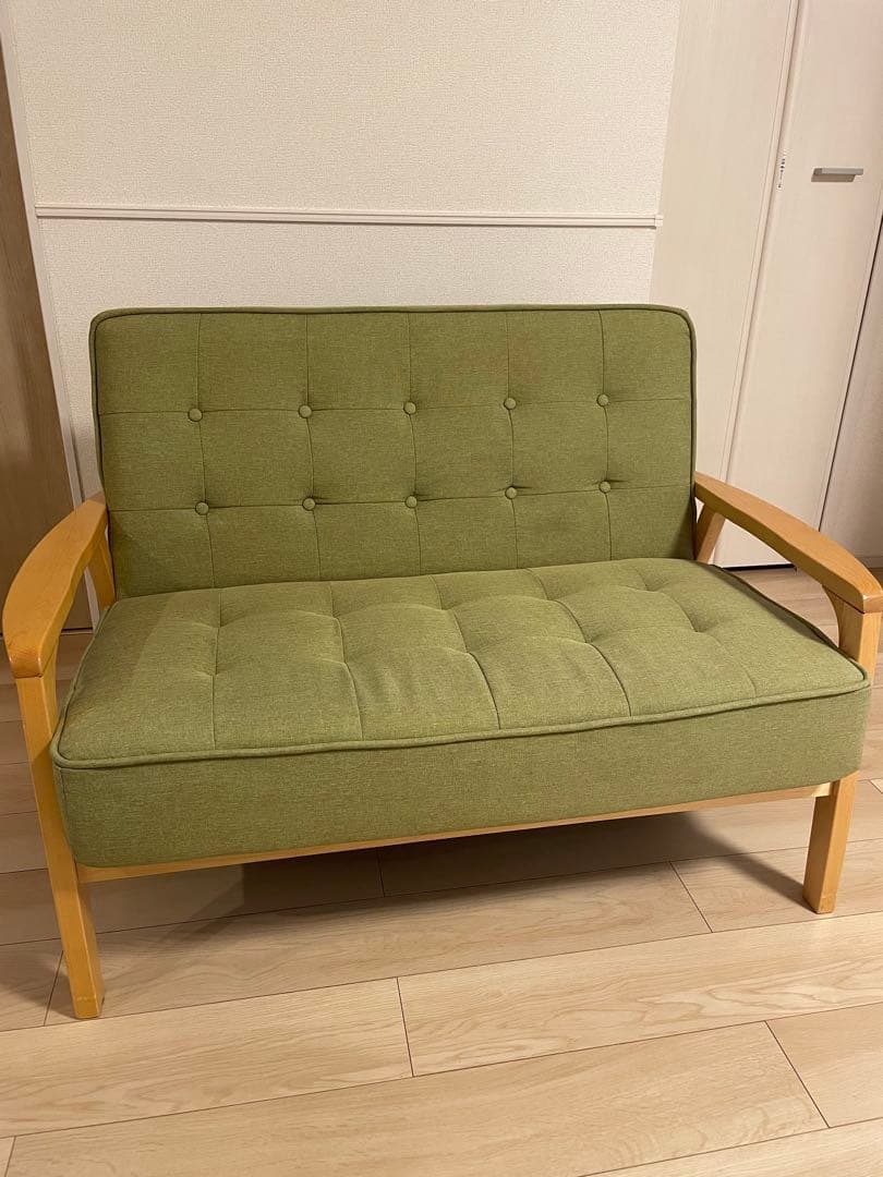 2人掛けコンパクトソファ 　ニトリ ルッキ