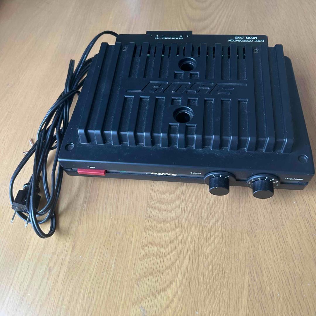 BOSE セレクター付パワーアンプ 1706Ⅱ 送料込み